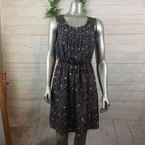 Forever 21 Size XS Y2K Blue Dove Print CottageCore Dress